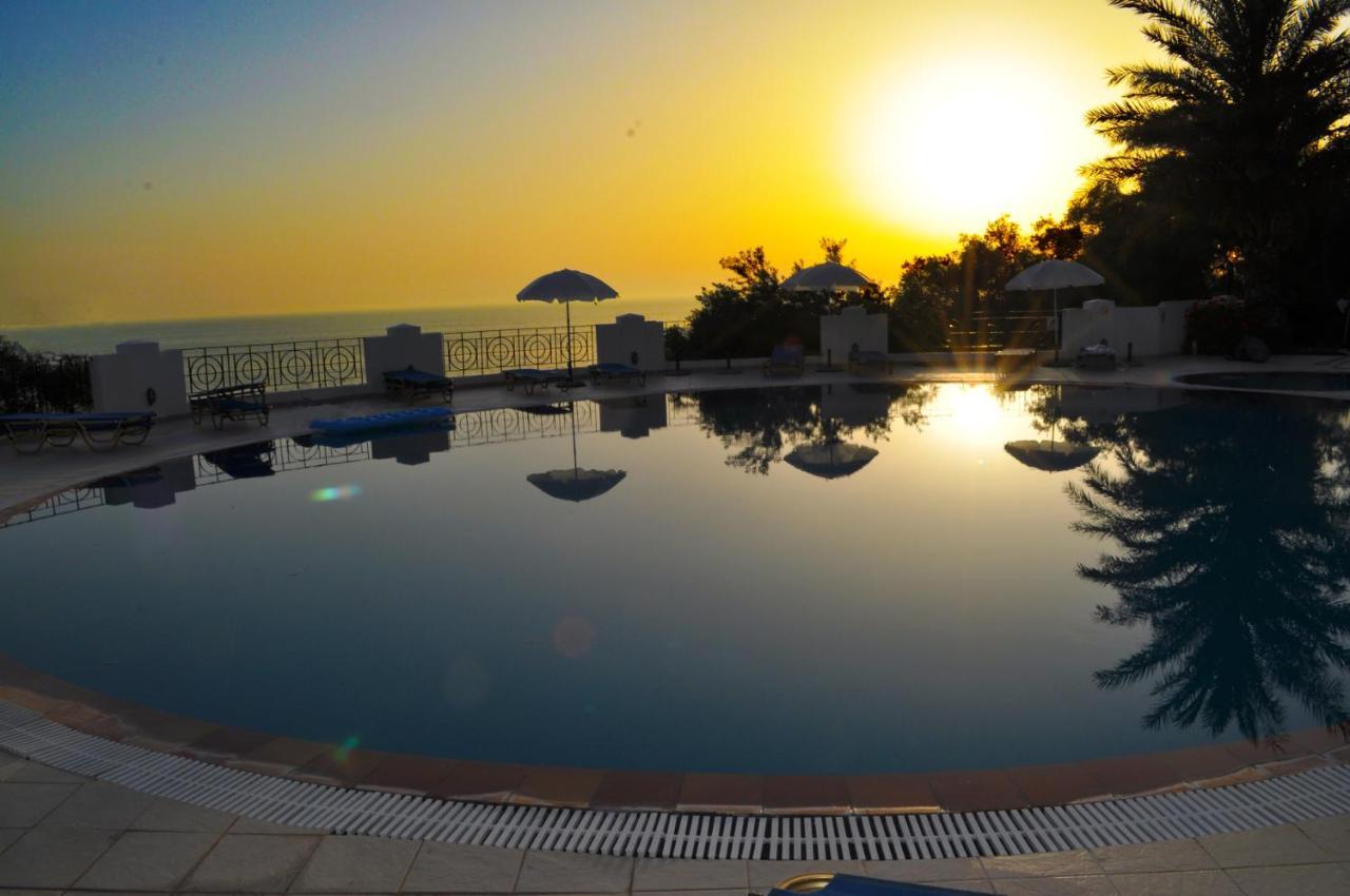 Holiday Apartments Maria With Pool And Panorama View - Agios Gordios Beach Exteriér fotografie