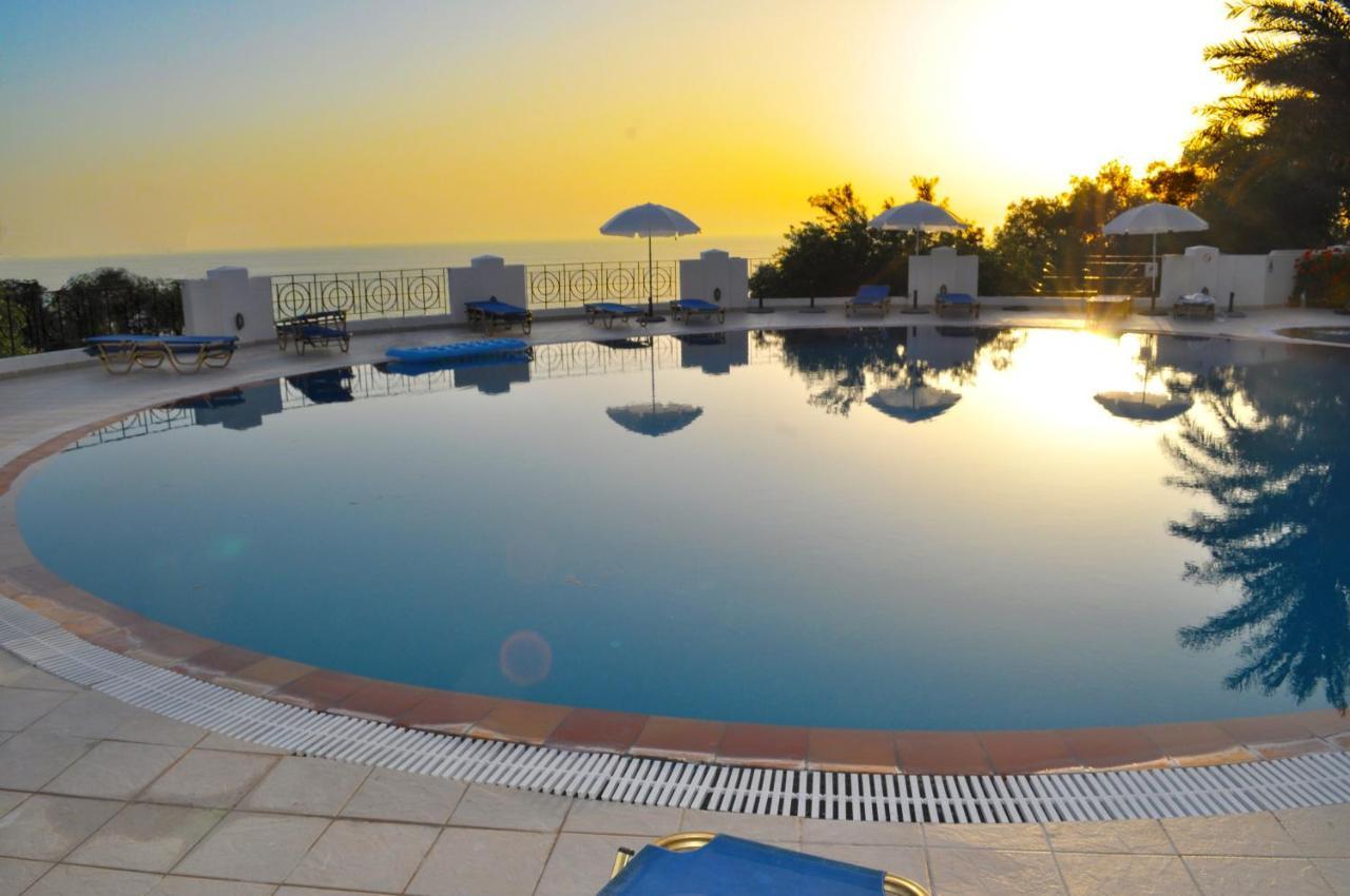 Holiday Apartments Maria With Pool And Panorama View - Agios Gordios Beach Exteriér fotografie