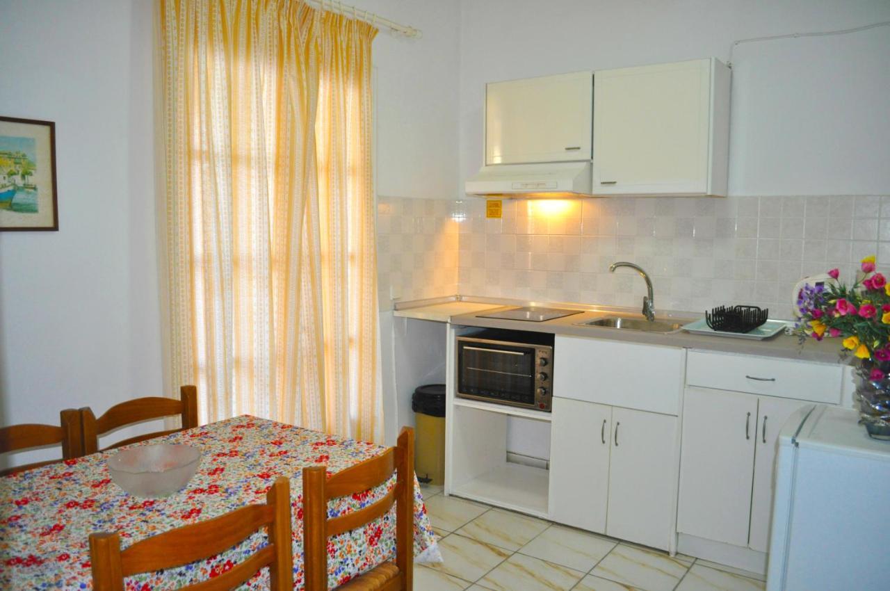 Holiday Apartments Maria With Pool And Panorama View - Agios Gordios Beach Exteriér fotografie